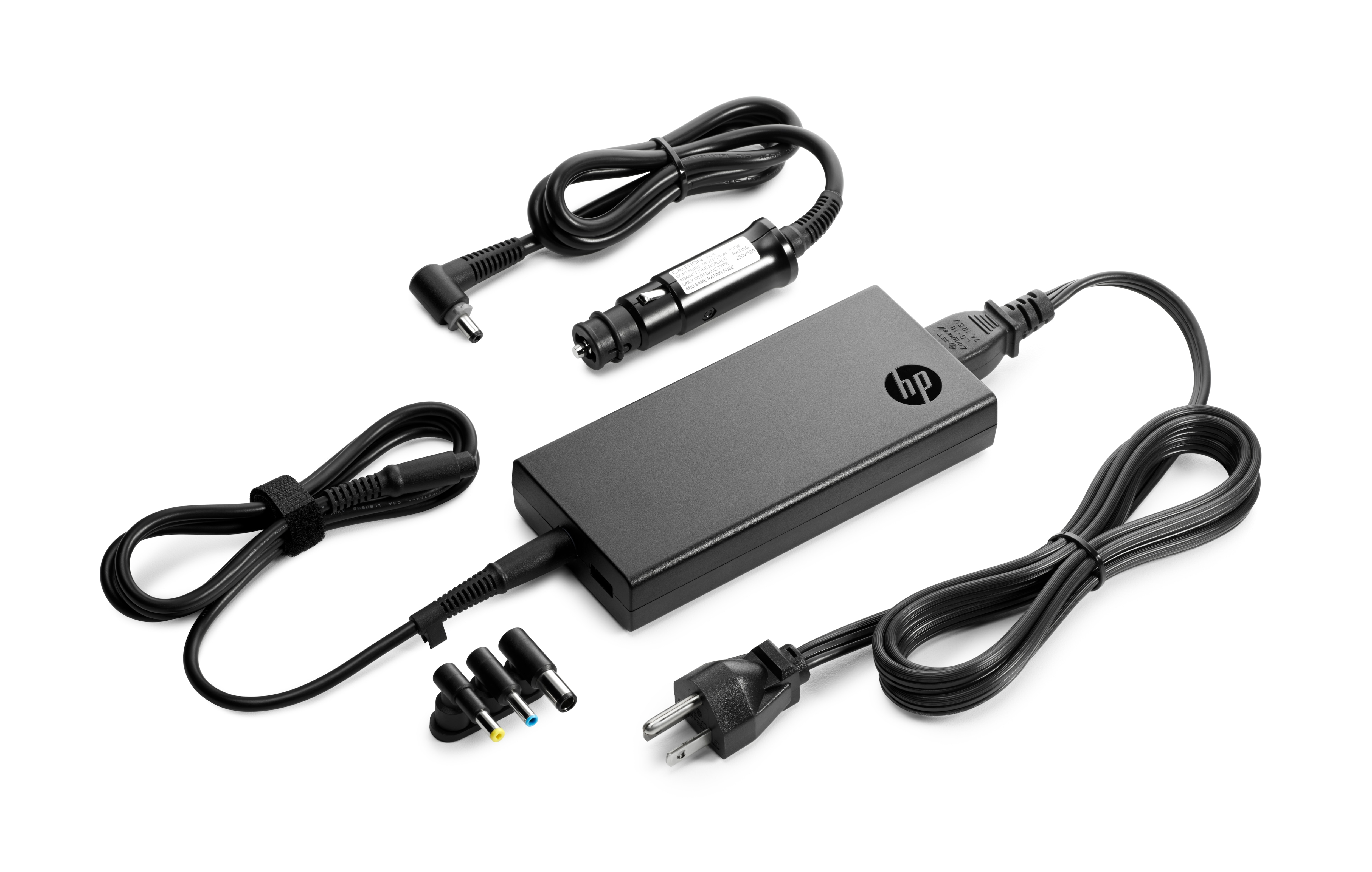 HP 90W Slim Combo USB power adapter/inverter Universal Black