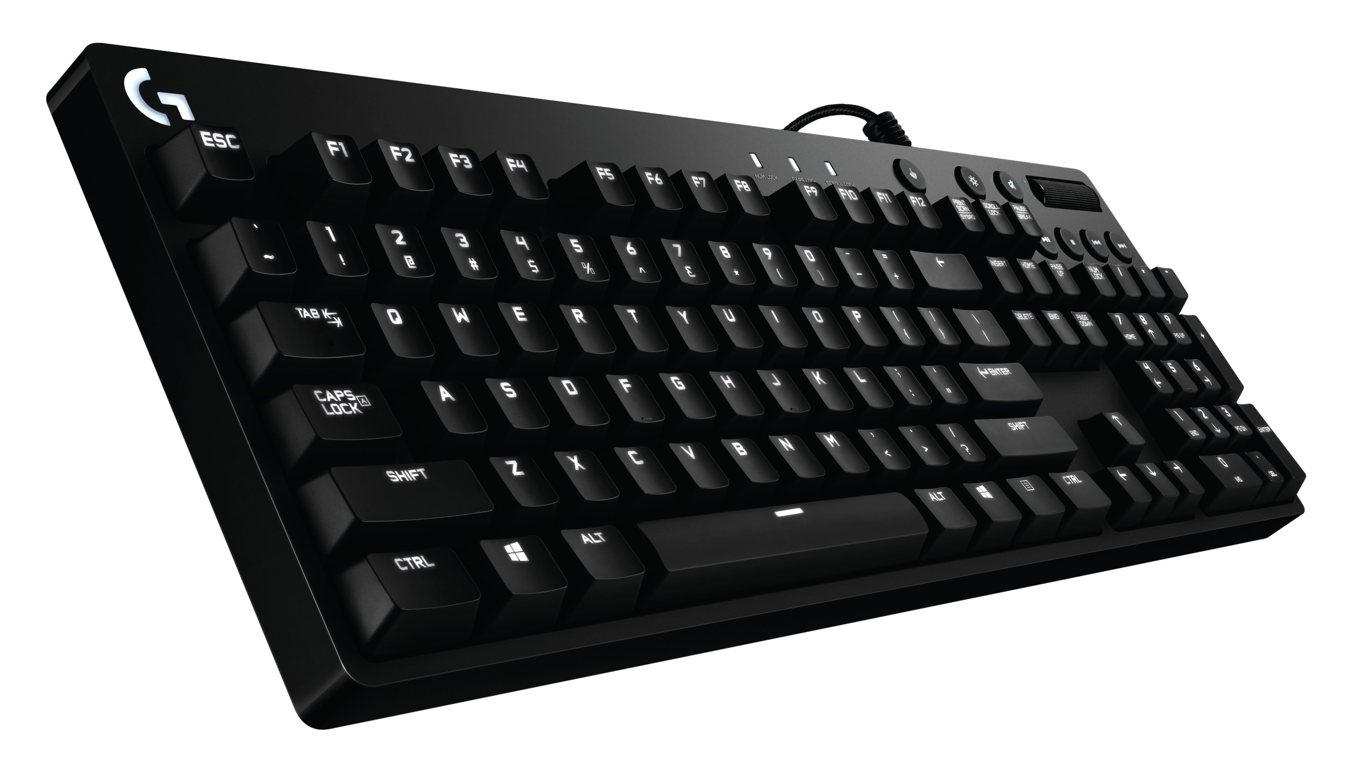 Logitech G610 Orion Brown USB QWERTY Pan Nordic Black keyboard