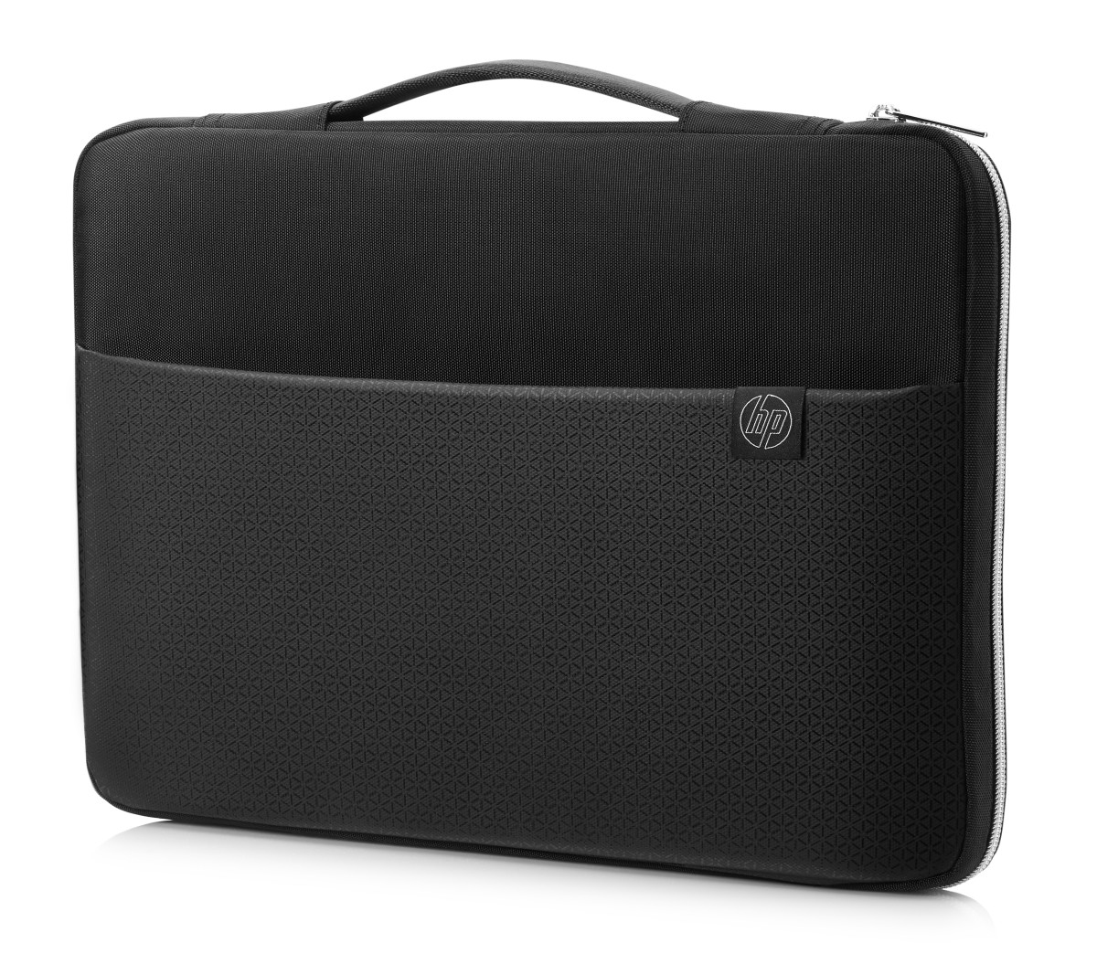 HP 14" Carry Sleeve Black/Silver notebook case 35.6 cm (14") Sleeve