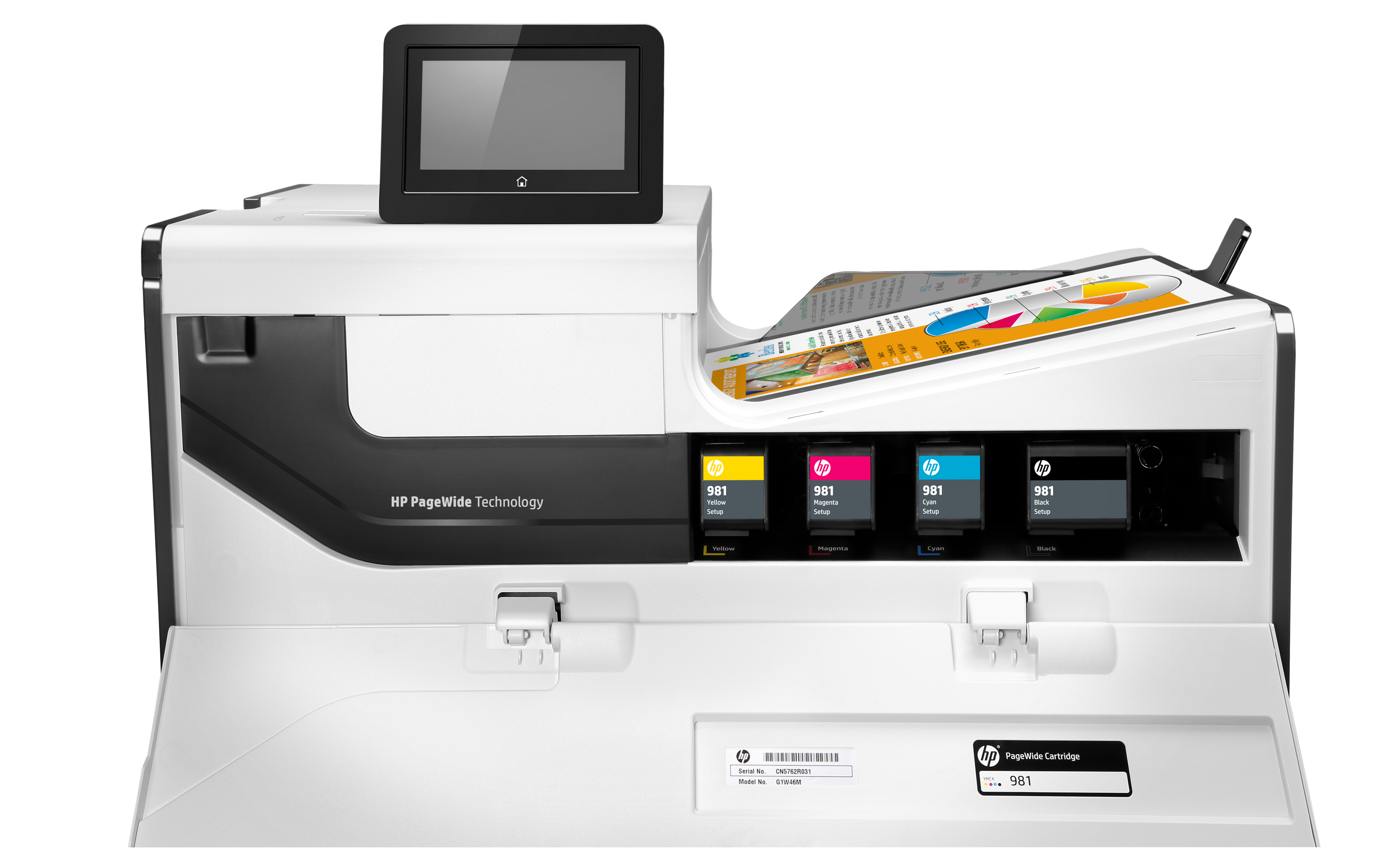 HP PageWide Enterprise Color 556xh inkjet printer Colour 2400 x 1200