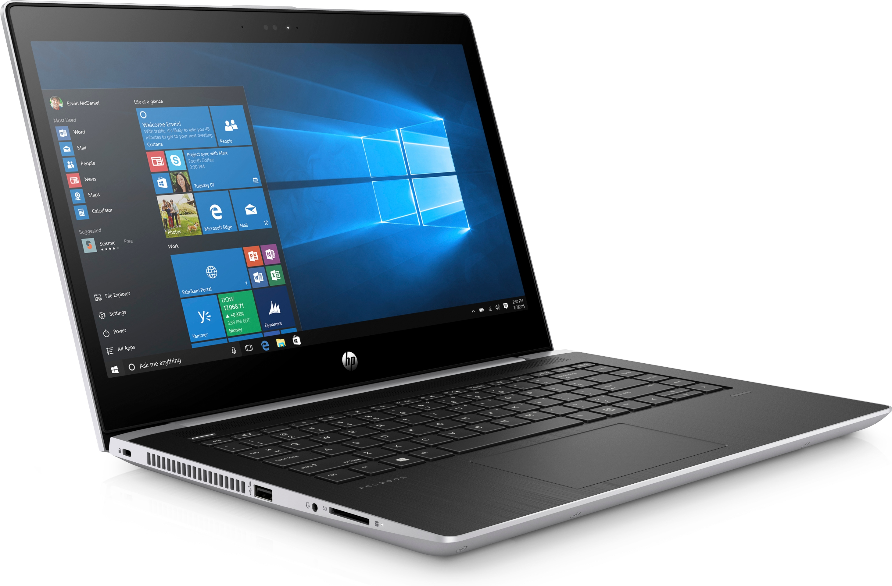 Hp Probook 440 G5 Silver Notebook 356 Cm 14 1920 X 1080 Pixels 180 Ghz 8th Gen Intel® Core 7736