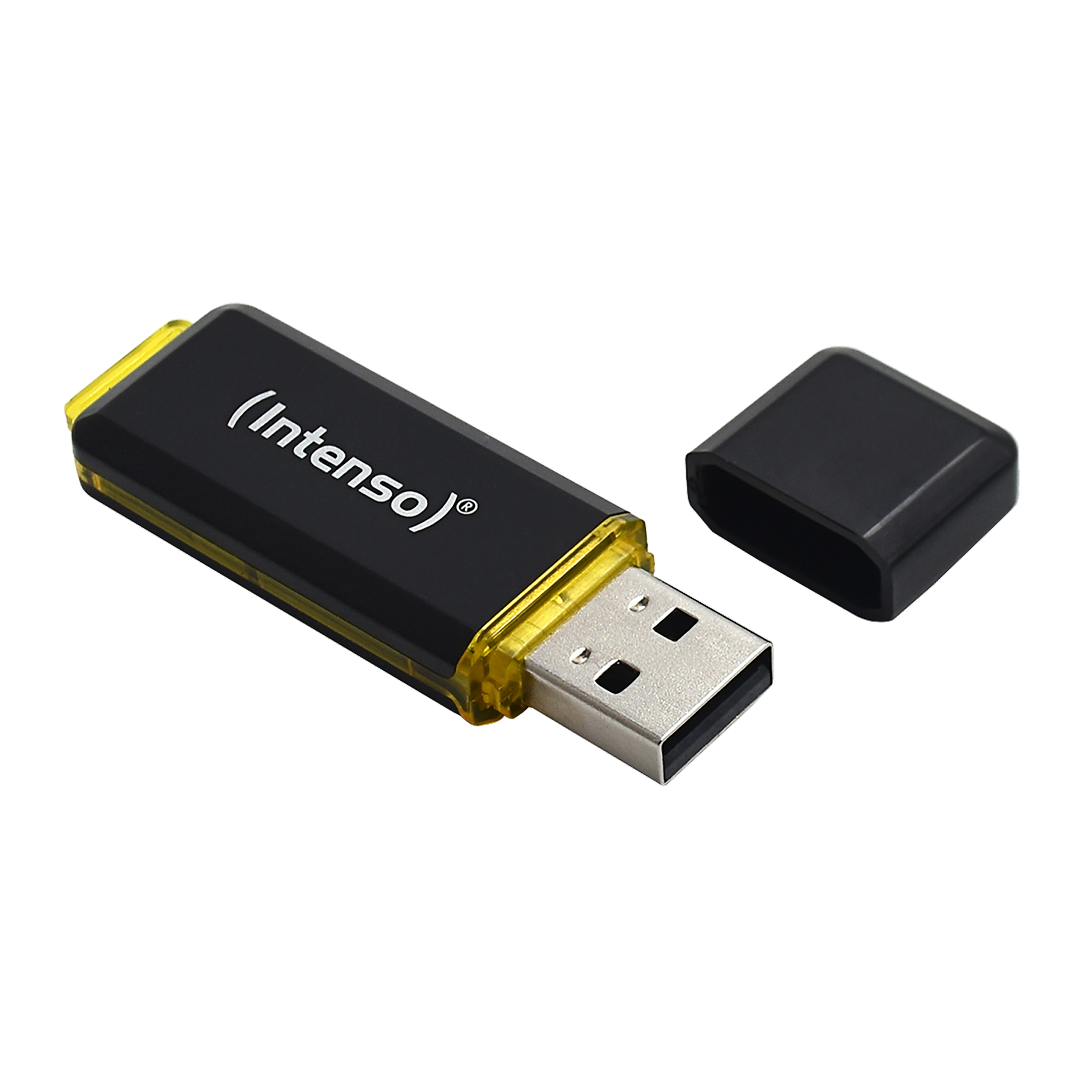 Intenso High Speed Line USB flash drive 64 GB USB TypeA 3.2 Gen 2 (3.1 Gen 2) Black,Yellow