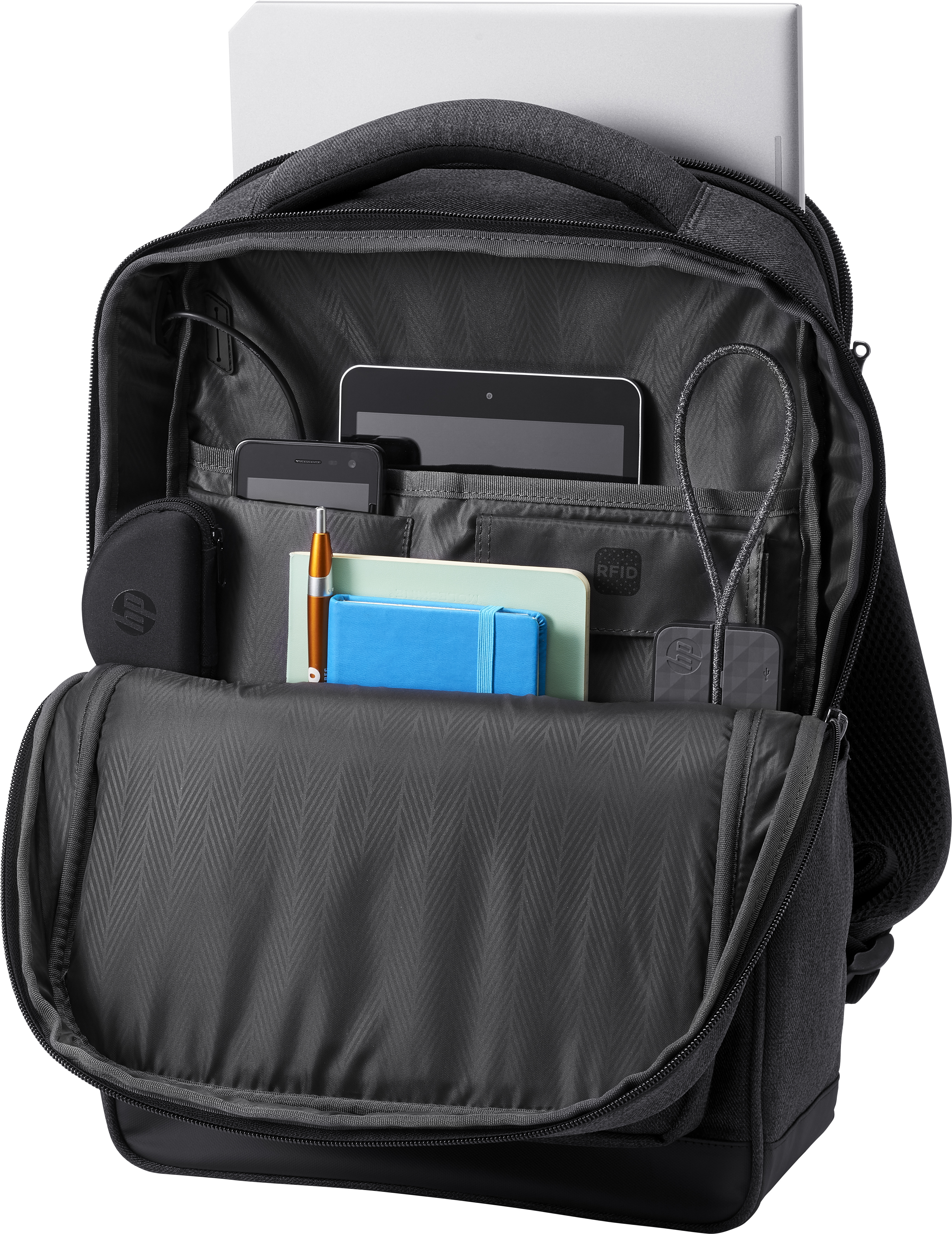 HP Executive 15.6 notebook case 39.6 cm (15.6") Backpack Black
