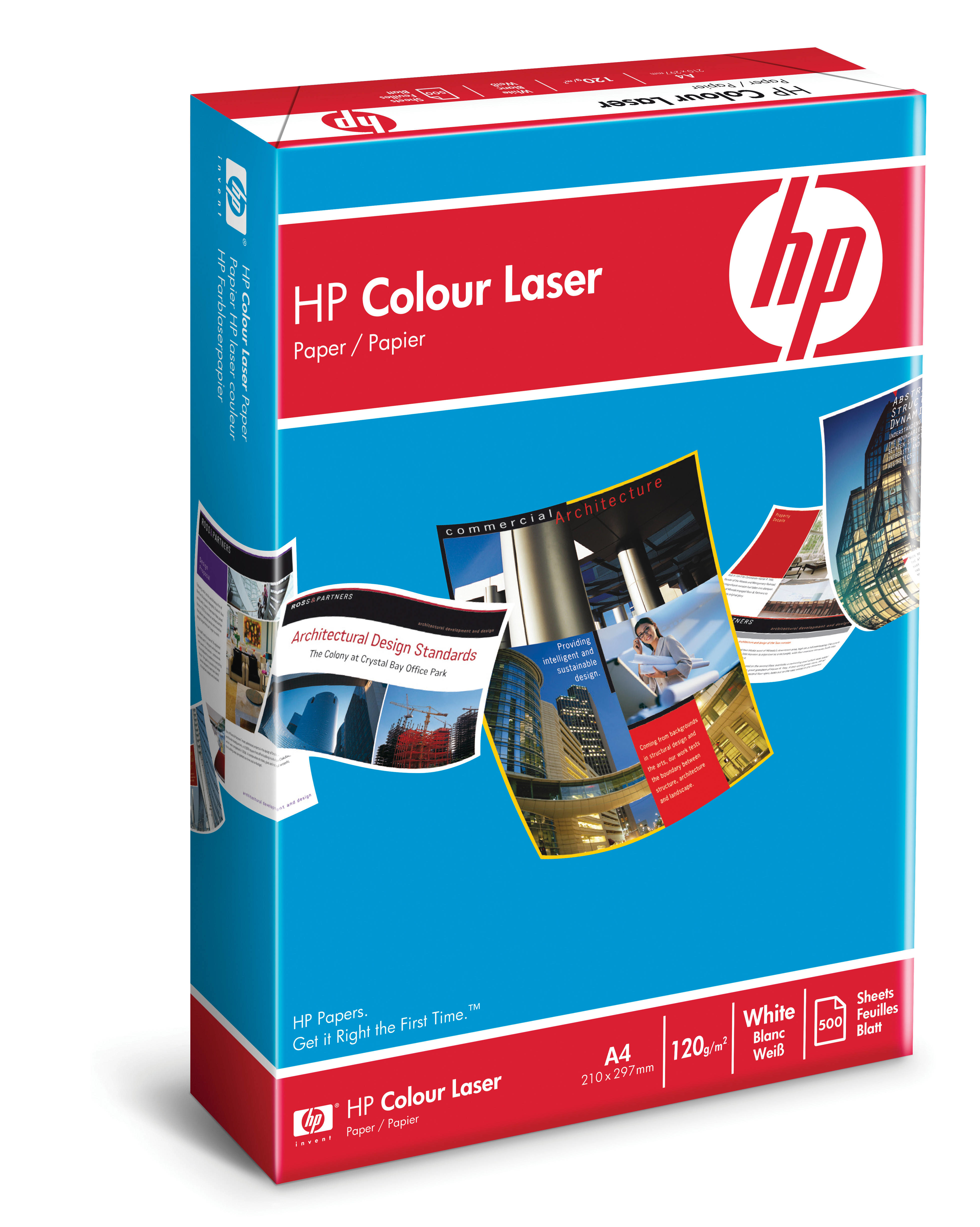 HP Color Laser Paper 120 gsm500 sht/A4/210 x 297 mm