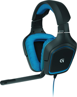 Logitech G G430 Surround Sound Gaming Headset Wired Head-band Black, Blue