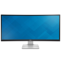 DELL UltraSharp U3415W LED display 86.4 cm (34") 3440 x 1440 pixels Quad HD LCD Black