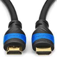 deleyCON MK-MK04 HDMI cable 118.1" (3 m) HDMI Type A (Standard) Black, Blue