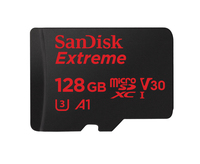 Sandisk Extreme memory card 128 GB MicroSDXC Class 10 UHS-I
