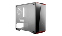 Cooler Master MasterBox Lite 3.1 Mini Tower Black, Red, White
