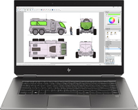 HP ZBook Studio x360 G5 i7-8850H Mobile workstation 39.6 cm (15.6") Touchscreen 4K Ultra HD Intel® Core™ i7 32 GB DDR4-SDRAM 1000 GB SSD Windows 10 Pro Silver