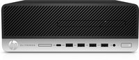 HP EliteDesk 705 G4 DDR4-SDRAM 2400G SFF AMD Ryzen 5 PRO 8 GB 256 GB SSD Windows 10 Pro PC Black, Silver