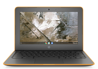 HP Chromebook 11A G6 EE Grey,Orange 29.5 cm (11.6") 1366 x 768 pixels 7th Generation AMD A4-Series APUs A4-9120C 4 GB DDR4-SDRAM 32 GB eMMC