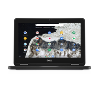 DELL Chromebook 3100 LPDDR4-SDRAM 29.5 cm (11.6") 1366 x 768 pixels Touchscreen Intel® Celeron® 4 GB 32 GB eMMC Wi-Fi 5 (802.11ac) Chrome OS Black, Grey