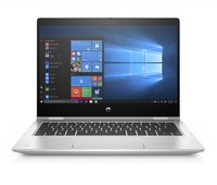 HP ProBook x360 435 G7 Hybrid (2-in-1) 33.8 cm (13.3") Touchscreen Full HD AMD Ryzen 3 8 GB DDR4-SDRAM 256 GB SSD Wi-Fi 6 (802.11ax) Windows 10 Pro Silver