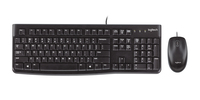 Logitech 920-002823 keyboard Mouse included USB QWERTY Nordic Black