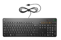 HP K8P74AA keyboard Office USB Black