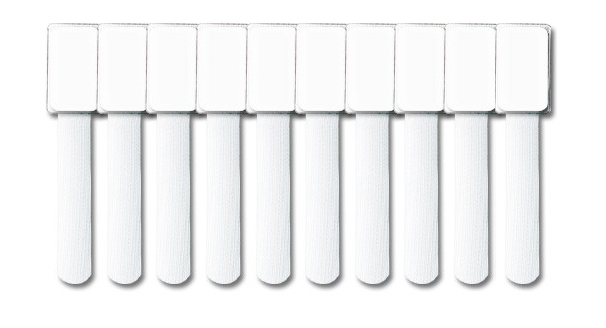 Label-the-cable LTC 2210 Fascetta In Velcro Riutilizzabile Con Etichette - Organizza Cavi Di Ogni Lunghezza - 4